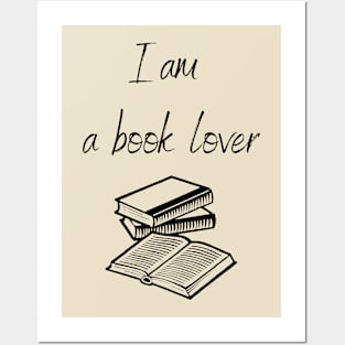 I am a book lover Posters and Art